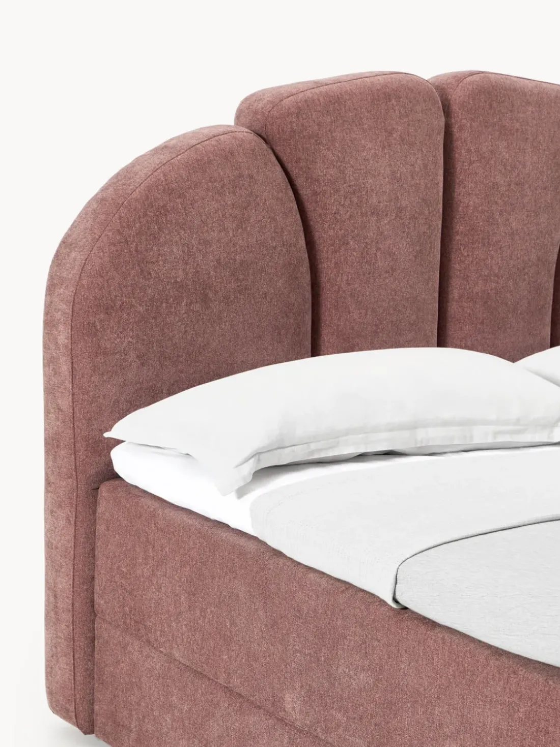 Cama continental con espacio de almacenamiento Romia