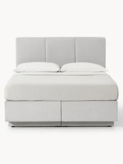 Cama continental con espacio de almacenamiento Oberon