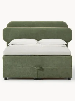 Cama continental con espacio de almacenamiento Enrica