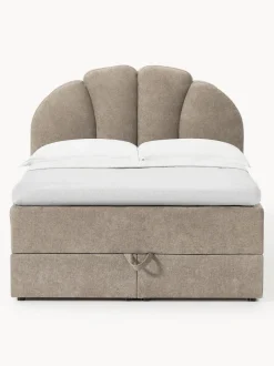 Cama continental con espacio de almacenamiento Romia