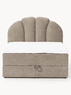 Cama continental con espacio de almacenamiento Romia