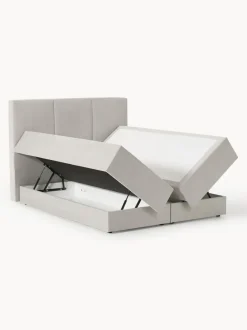 Cama continental con espacio de almacenamiento Oberon