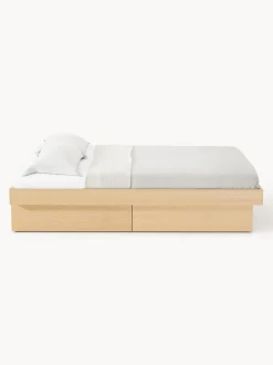 Cama de madera con cajones Sato