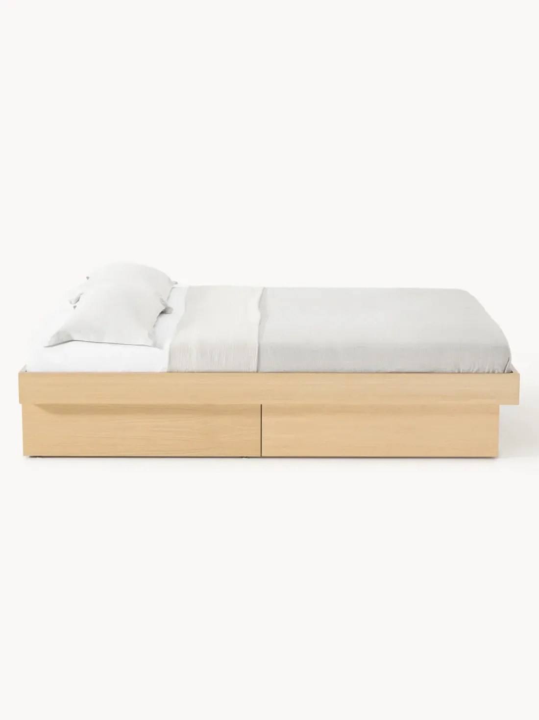 Cama de madera con cajones Sato