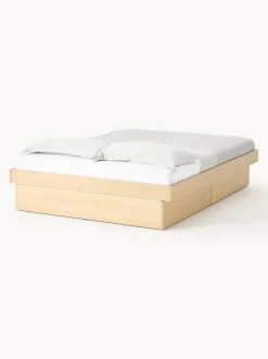 Cama de madera con cajones Sato