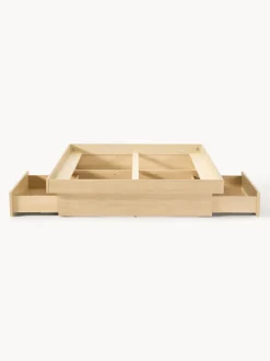 Cama de madera con cajones Sato