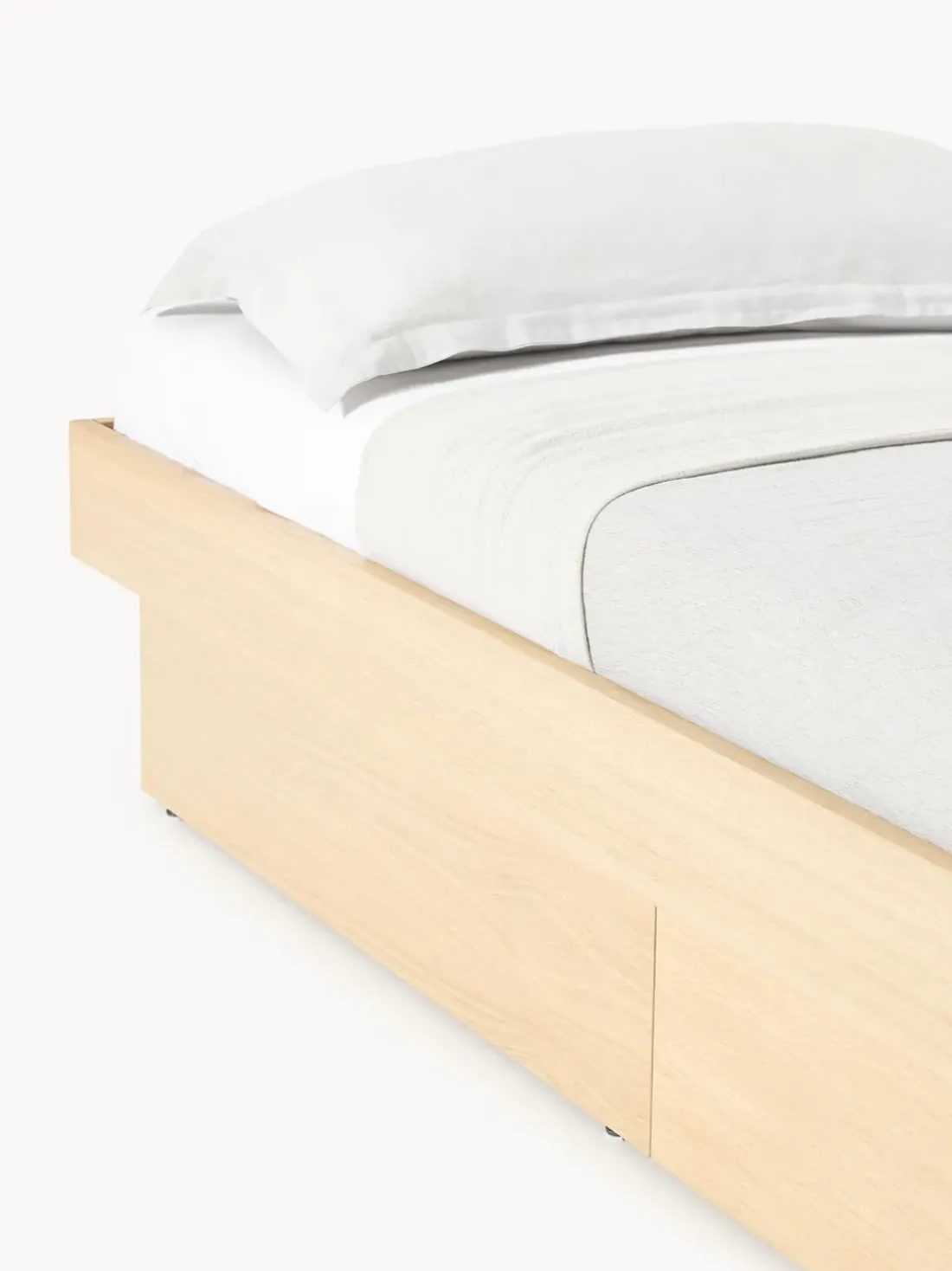 Cama de madera con cajones Sato