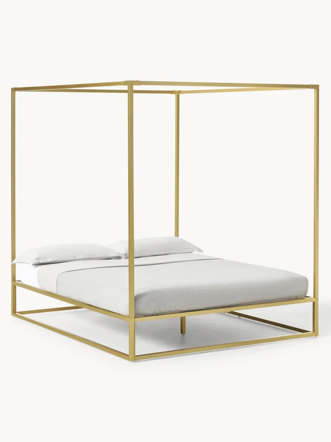 Cama de metal con dosel Belle