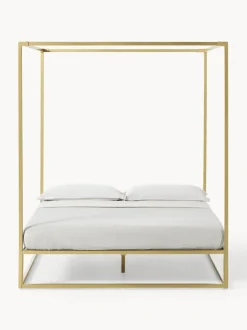 Cama de metal con dosel Belle