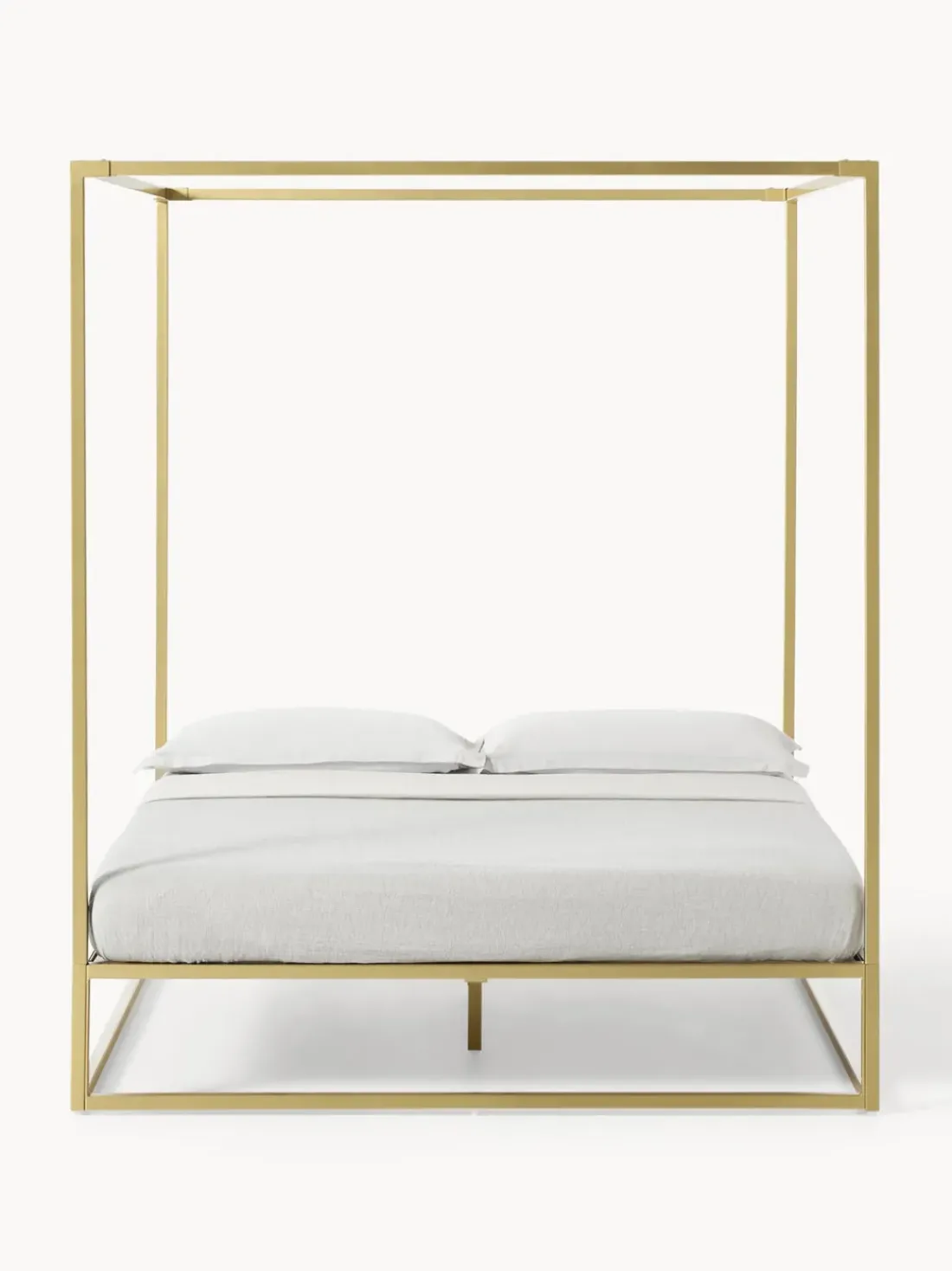 Cama de metal con dosel Belle