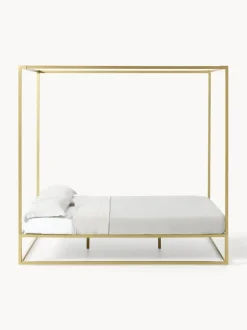 Cama de metal con dosel Belle