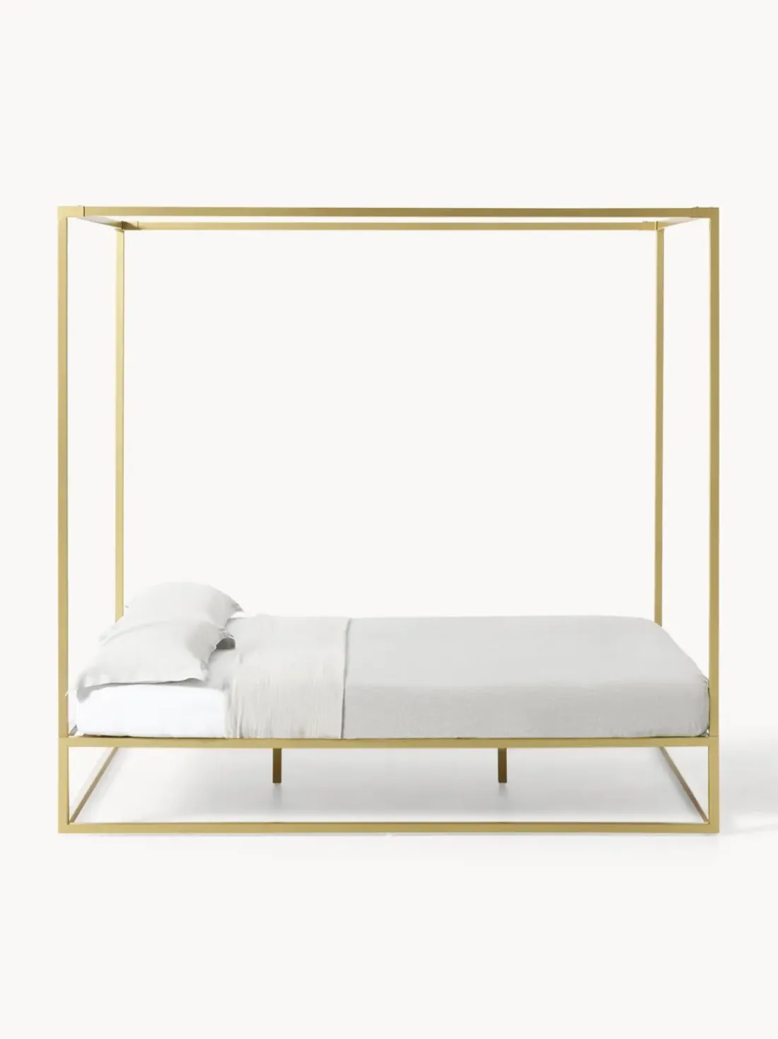 Cama de metal con dosel Belle
