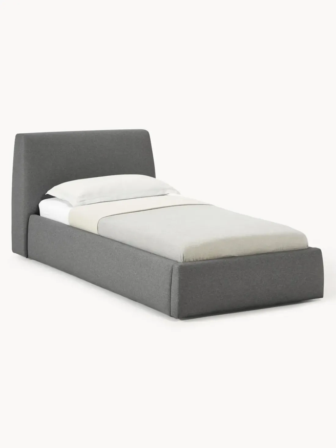 Cama individual con espacio de almacenamiento Cloud