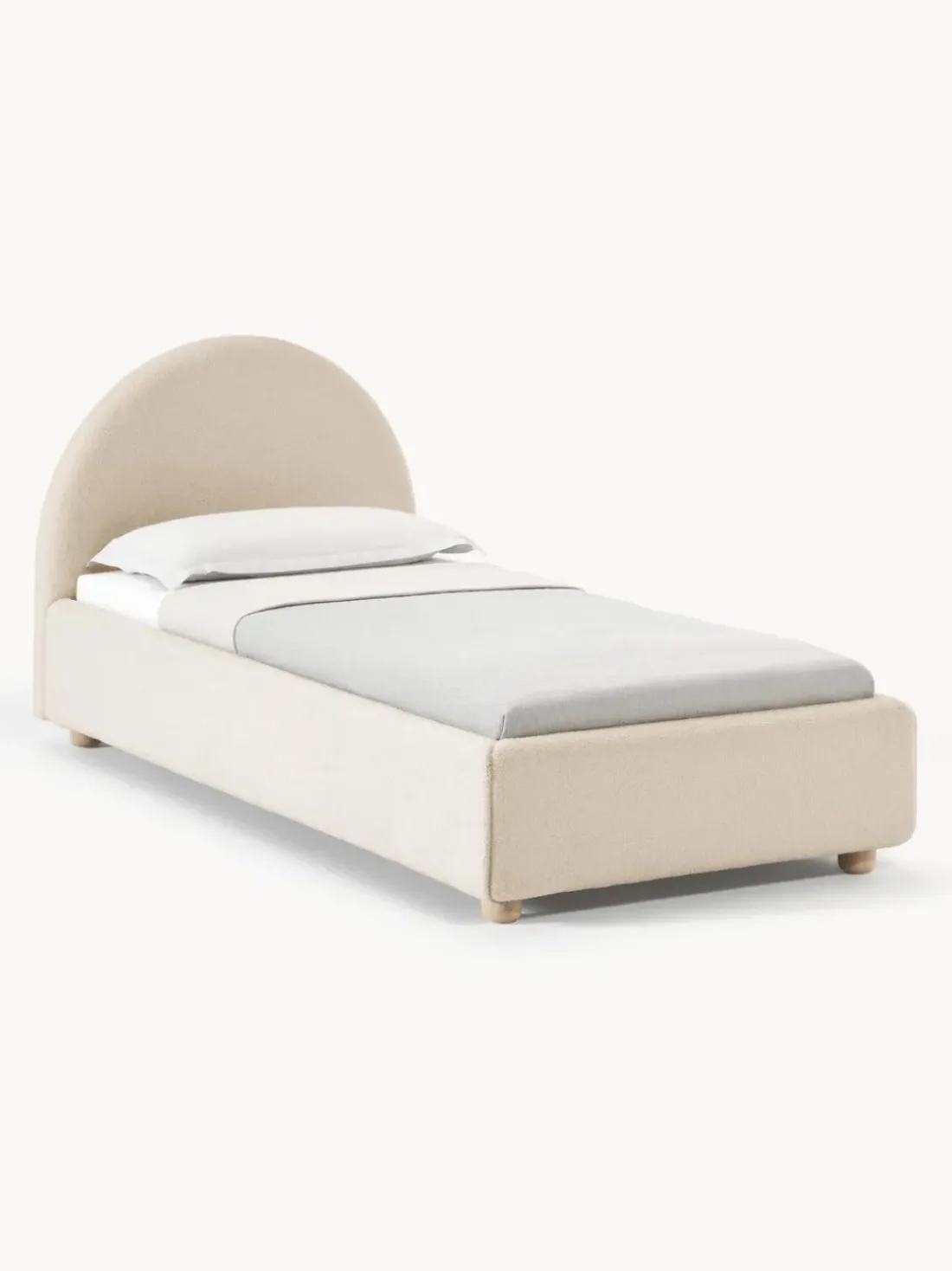 Cama individual de borreguillo Ebba