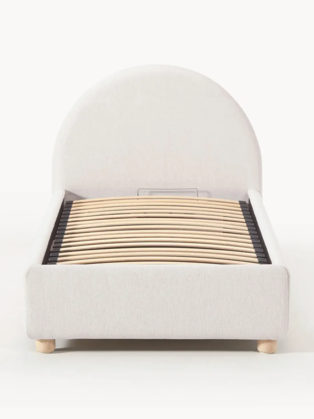 Cama individual Ebba, con espacio de almacenamiento