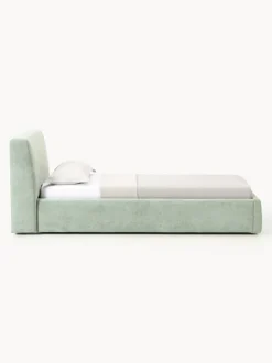 Cama individual tapizada Cloud