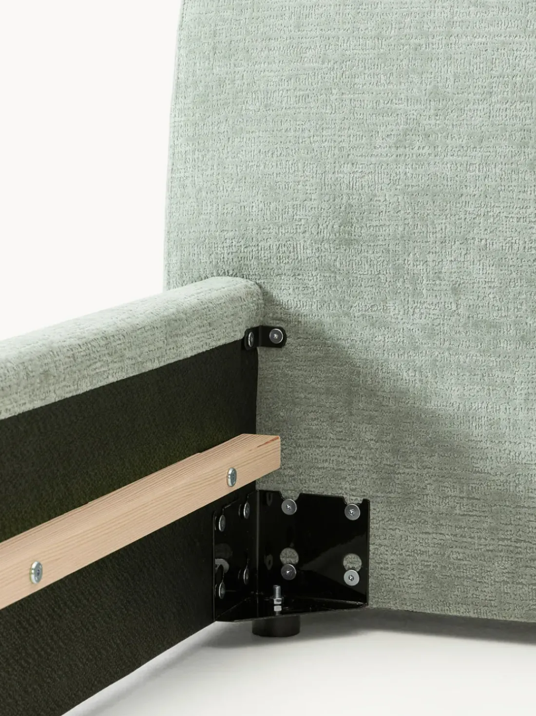 Cama individual tapizada Cloud