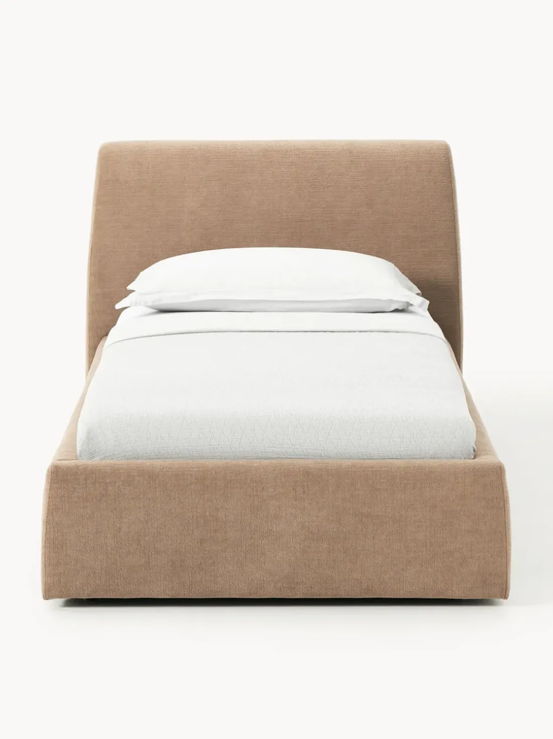 Cama individual tapizada Cloud