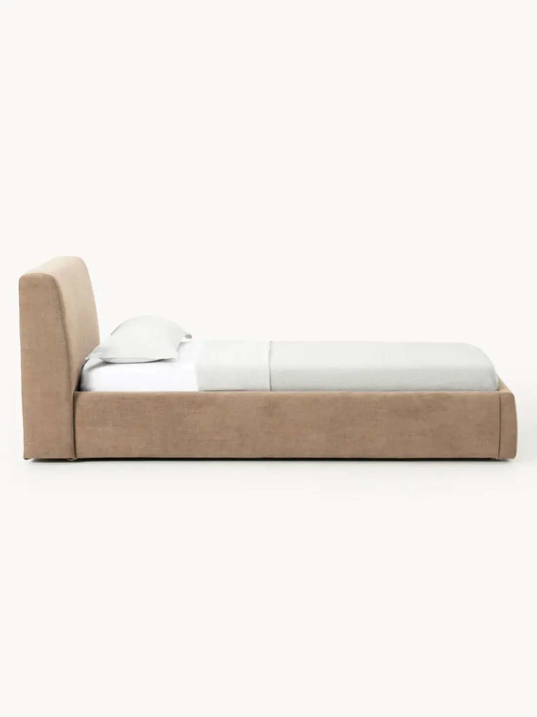 Cama individual tapizada Cloud
