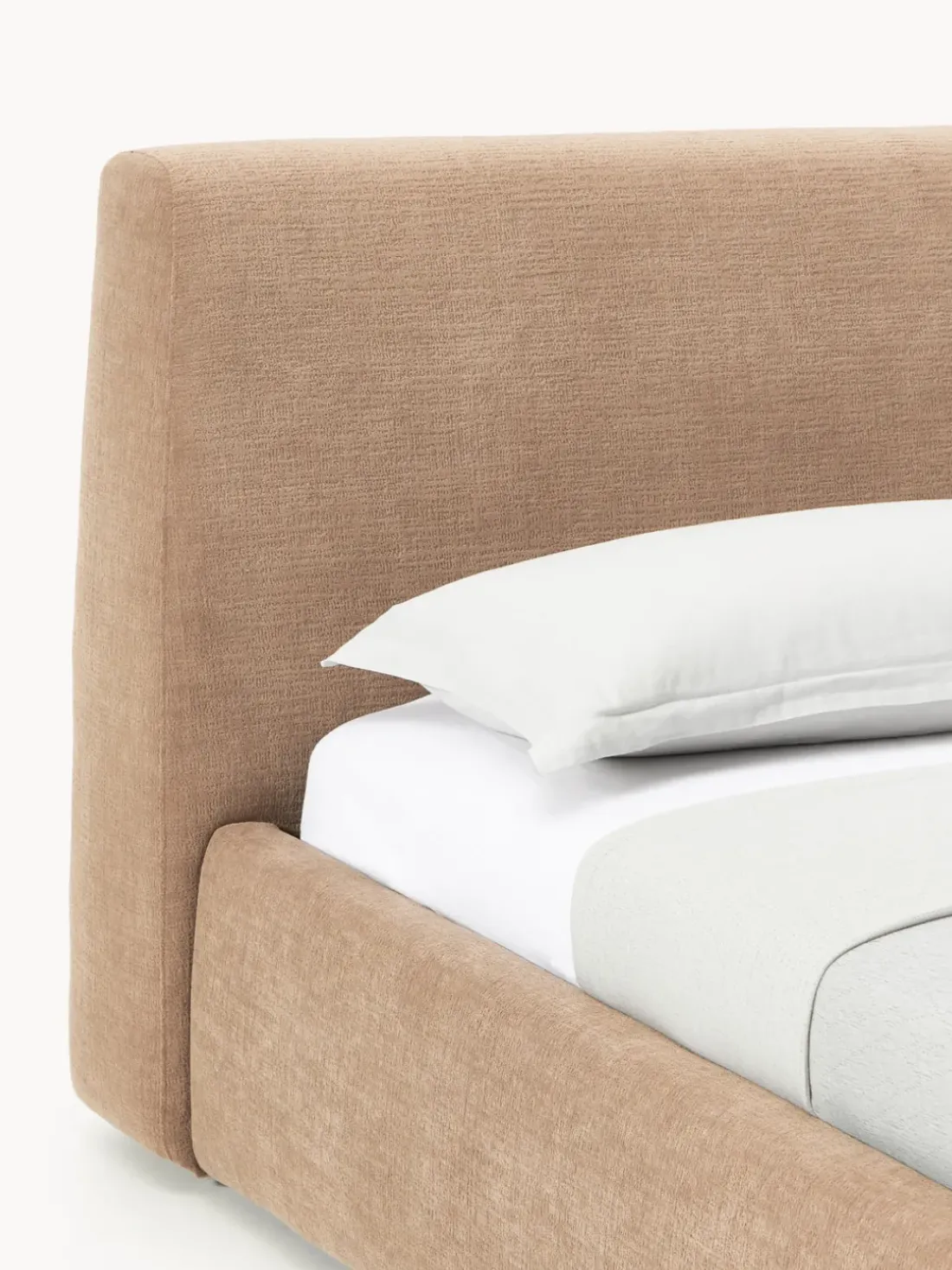 Cama individual tapizada Cloud
