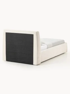 Cama individual tapizada con espacio de almacenamiento Cloud