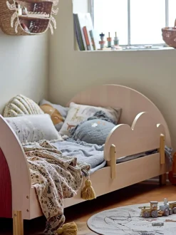 Cama infantil con soporte lateral extraíble Charli, 90 x 200 cm