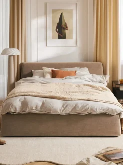 Cama tapizada Cloud