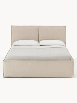 Cama tapizada con espacio de almacenamiento Dream