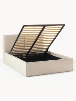 Cama tapizada con espacio de almacenamiento Dream