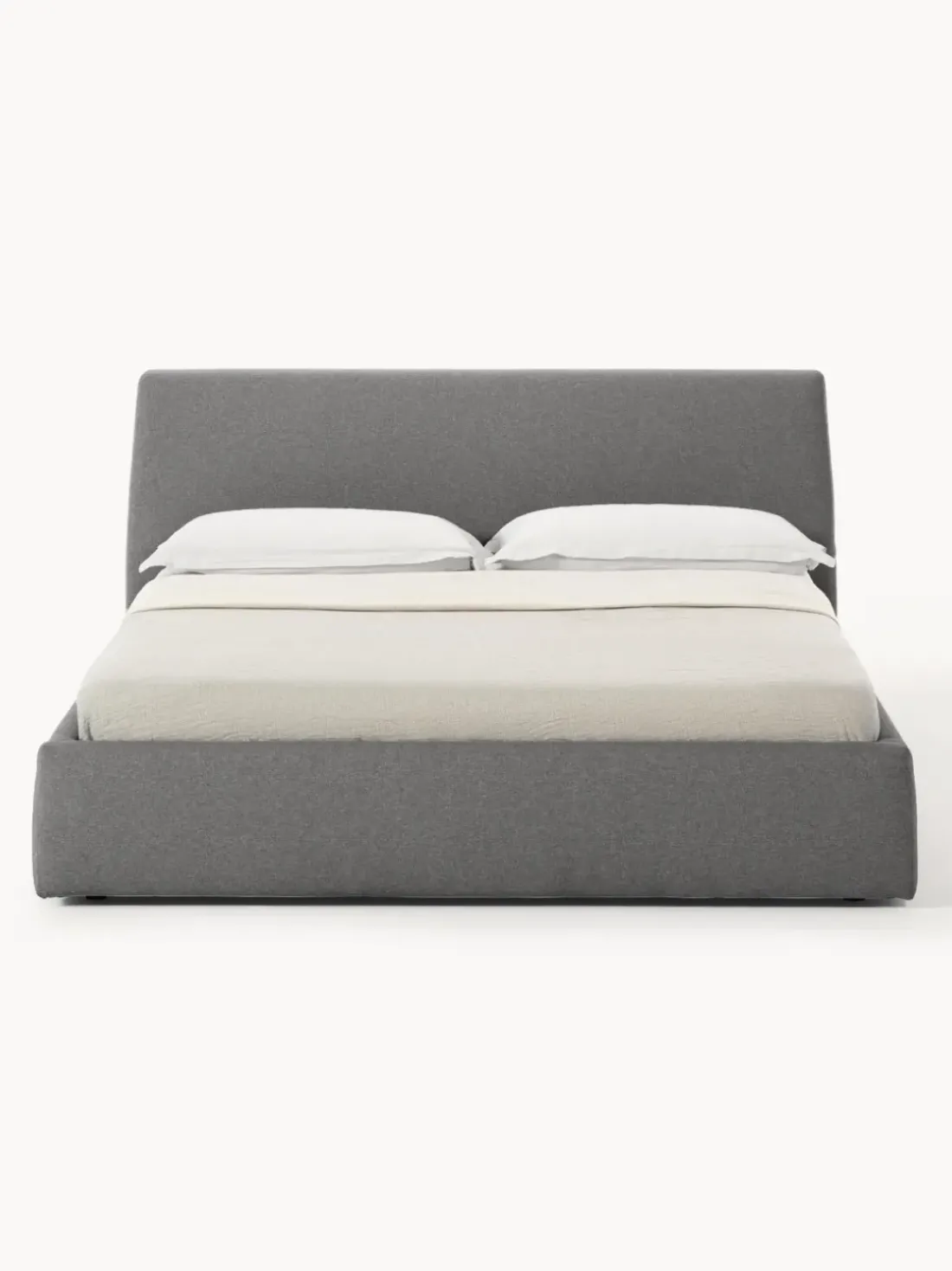 Cama tapizada con espacio de almacenamiento Cloud