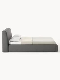 Cama tapizada con espacio de almacenamiento Cloud