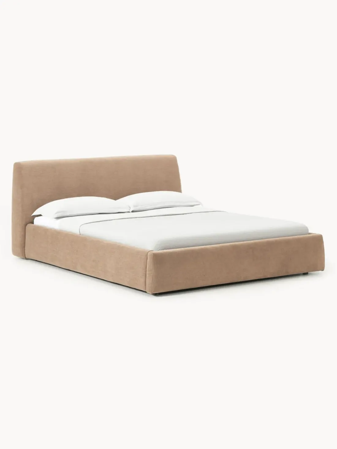 Cama tapizada con espacio de almacenamiento Cloud