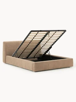 Cama tapizada con espacio de almacenamiento Cloud