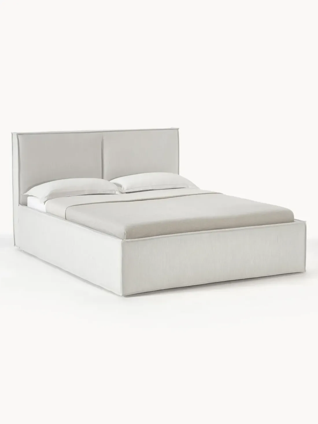 Cama tapizada con espacio de almacenamiento Dream