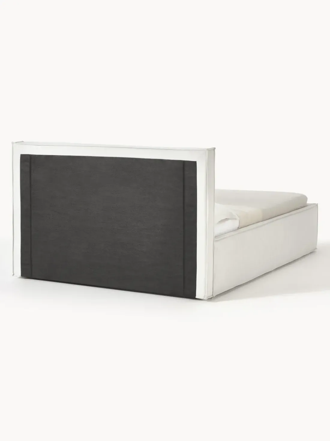Cama tapizada con espacio de almacenamiento Dream
