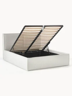 Cama tapizada con espacio de almacenamiento Dream
