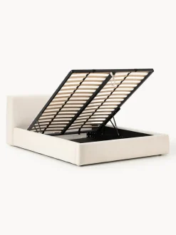 Cama tapizada con espacio de almacenamiento Cloud