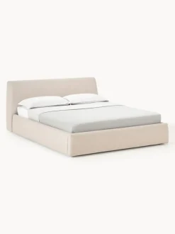 Cama tapizada con espacio de almacenamiento Cloud