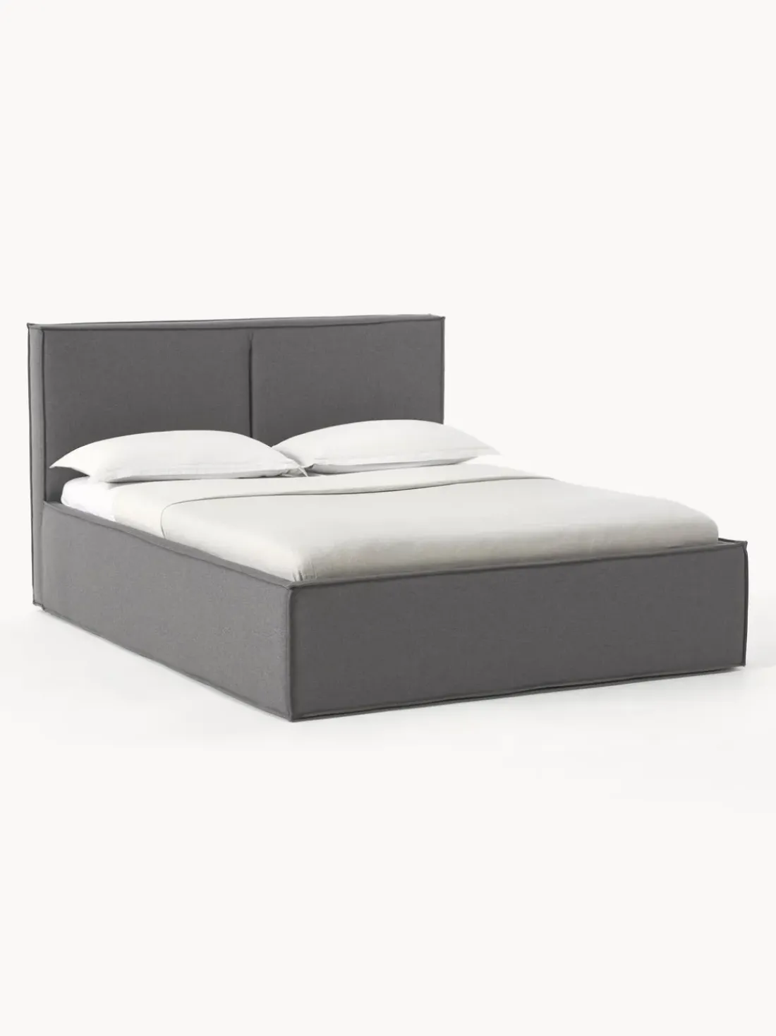 Cama tapizada con espacio de almacenamiento Dream