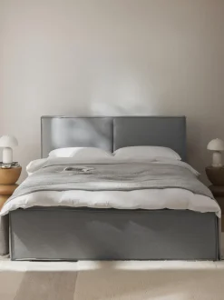 Cama tapizada con espacio de almacenamiento Dream