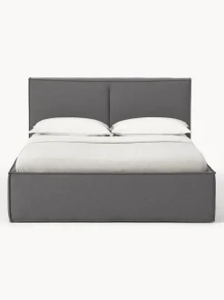 Cama tapizada con espacio de almacenamiento Dream