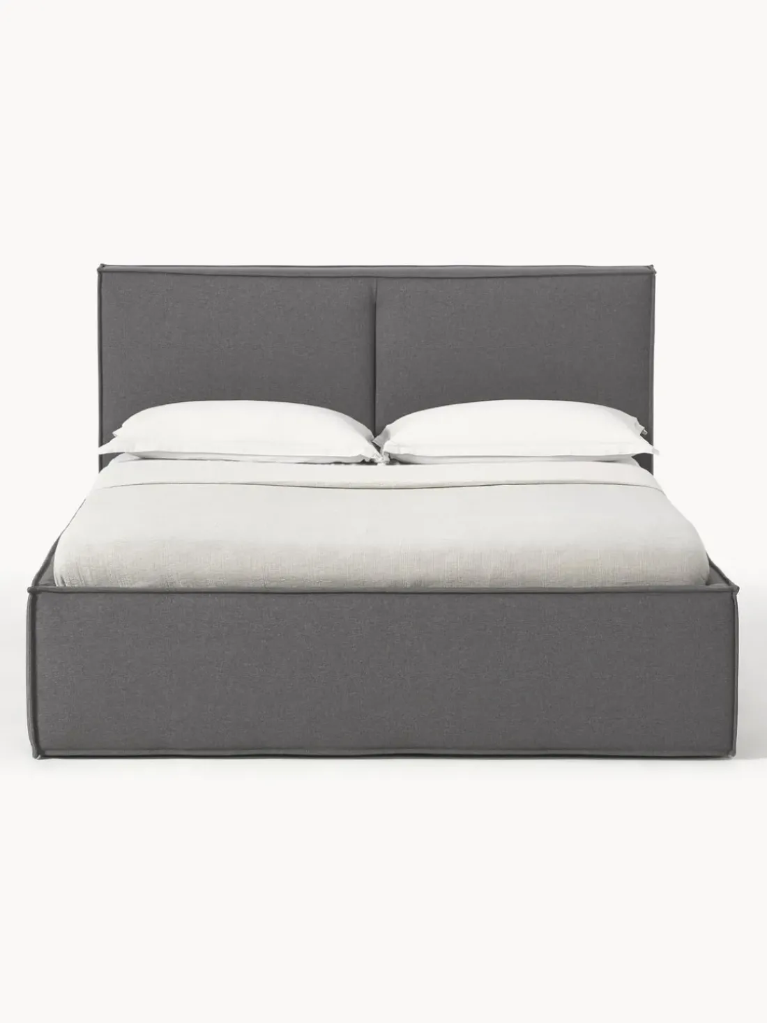 Cama tapizada con espacio de almacenamiento Dream