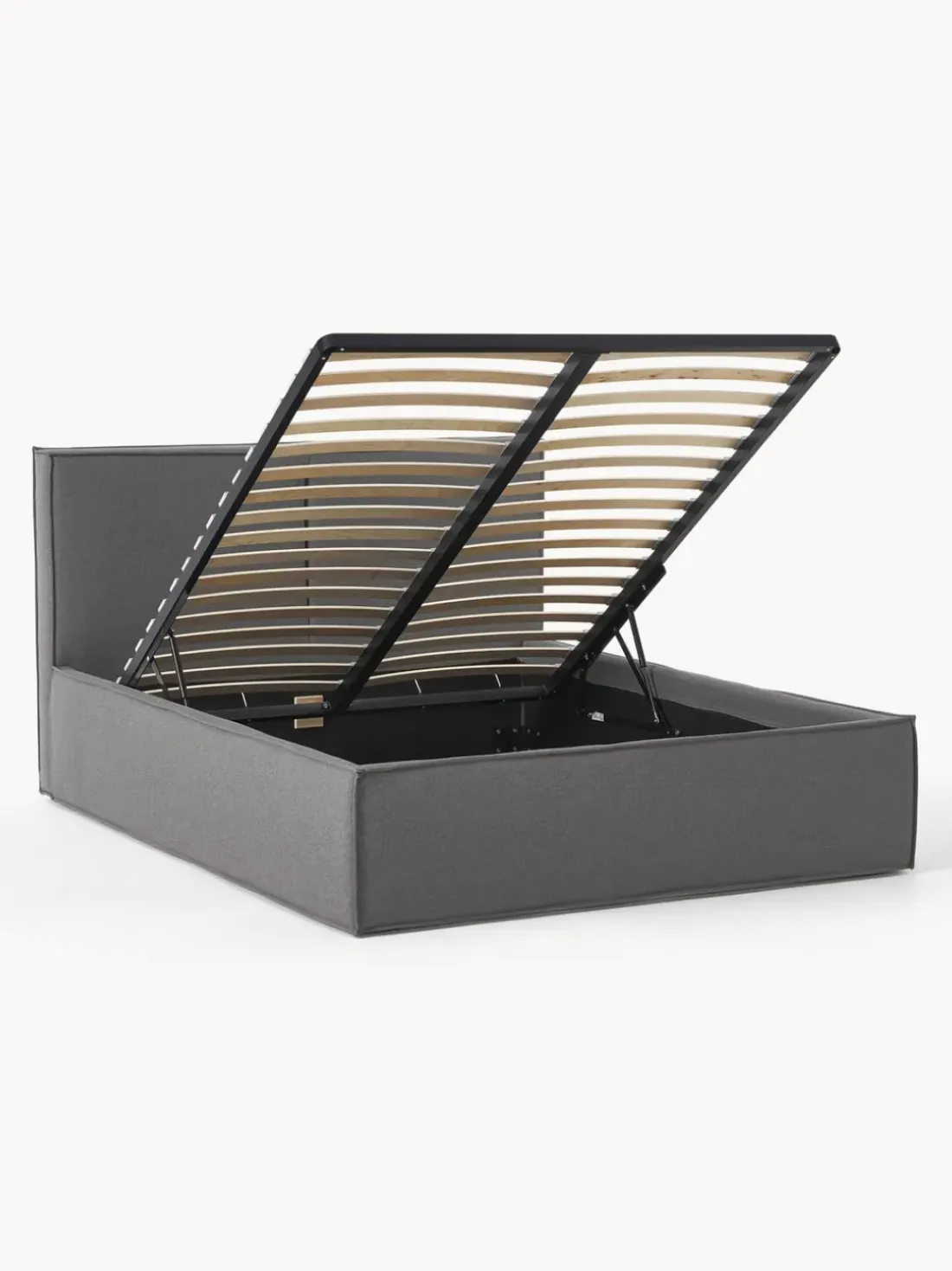 Cama tapizada con espacio de almacenamiento Dream