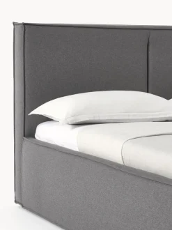 Cama tapizada con espacio de almacenamiento Dream