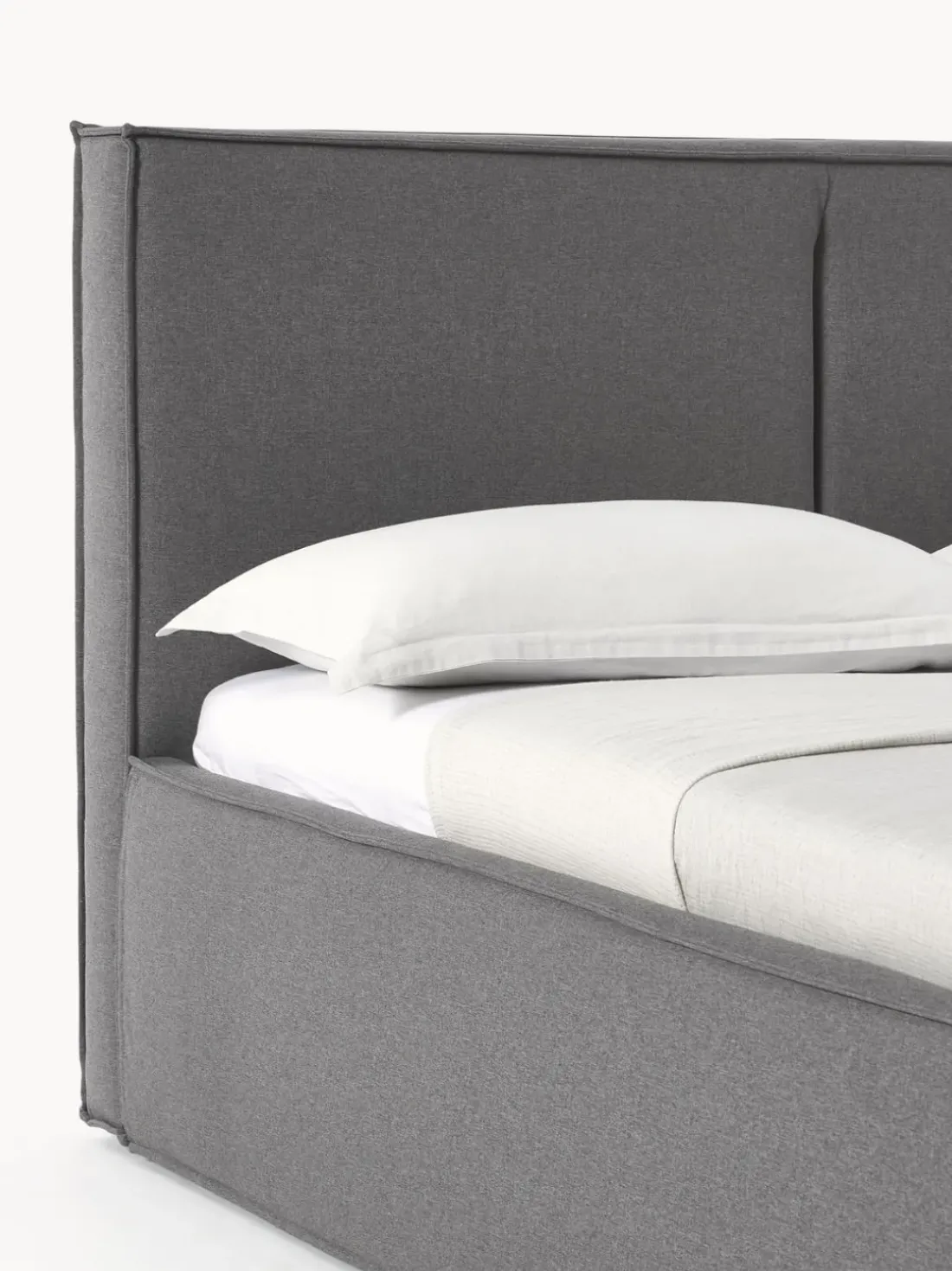 Cama tapizada con espacio de almacenamiento Dream