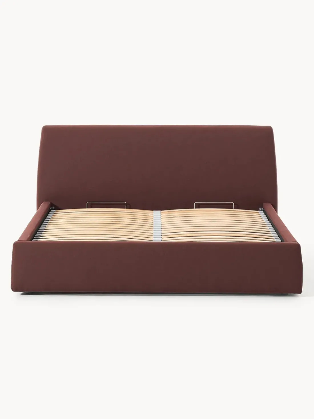 Cama tapizada con espacio de almacenamiento Cloud
