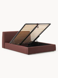 Cama tapizada con espacio de almacenamiento Cloud