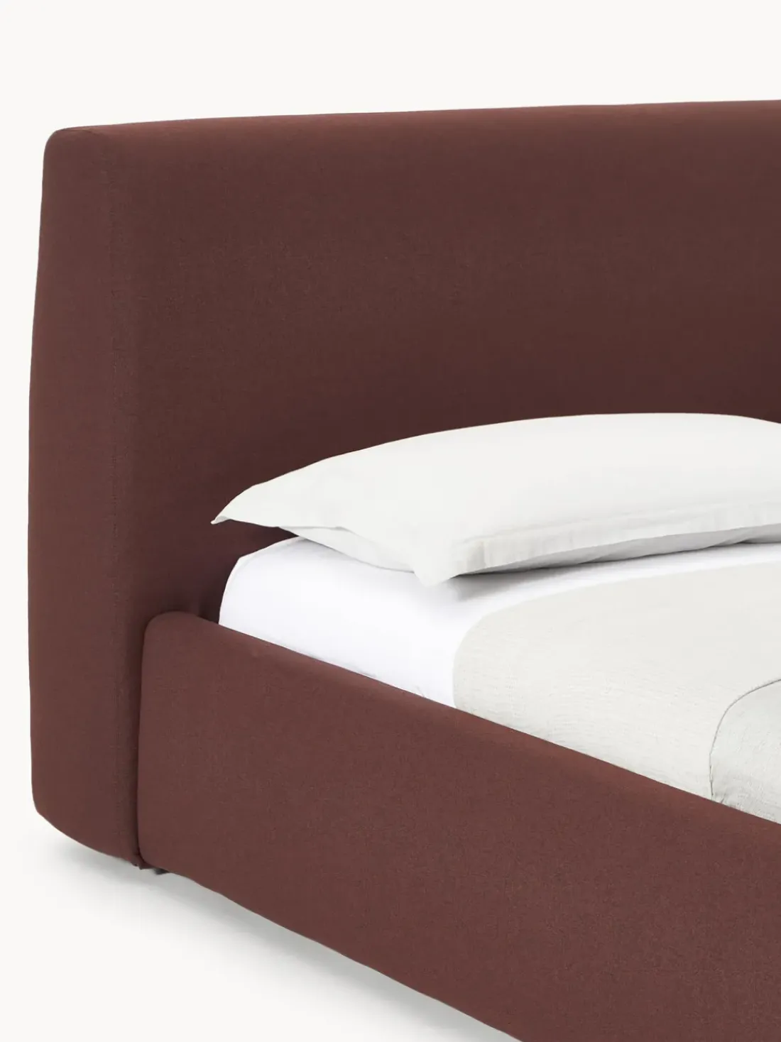 Cama tapizada con espacio de almacenamiento Cloud