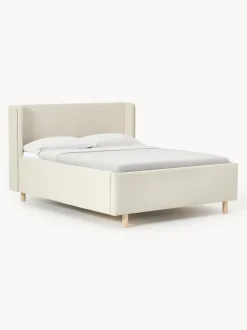 Cama tapizada con espacio de almacenamiento Arche