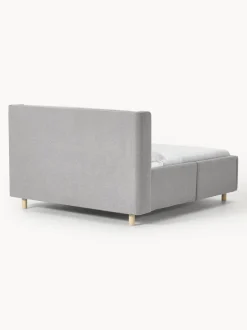 Cama tapizada con espacio de almacenamiento Arche